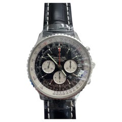 Breitling Navitimer 46mm Herrenuhr schwarz Chronograph Chronometer