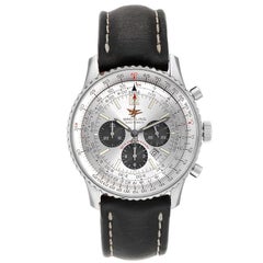 Breitling Navitimer 50th Anniversary Silver Dial Men's Watch A41322