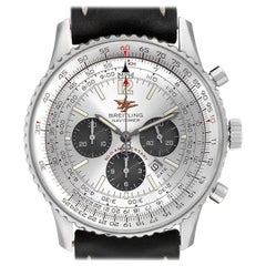 Breitling Navitimer 50th Anniversary Silver Dial Men's Watch A41322