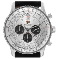 Breitling Navitimer 50th Anniversary Silver Dial Mens Watch A41322