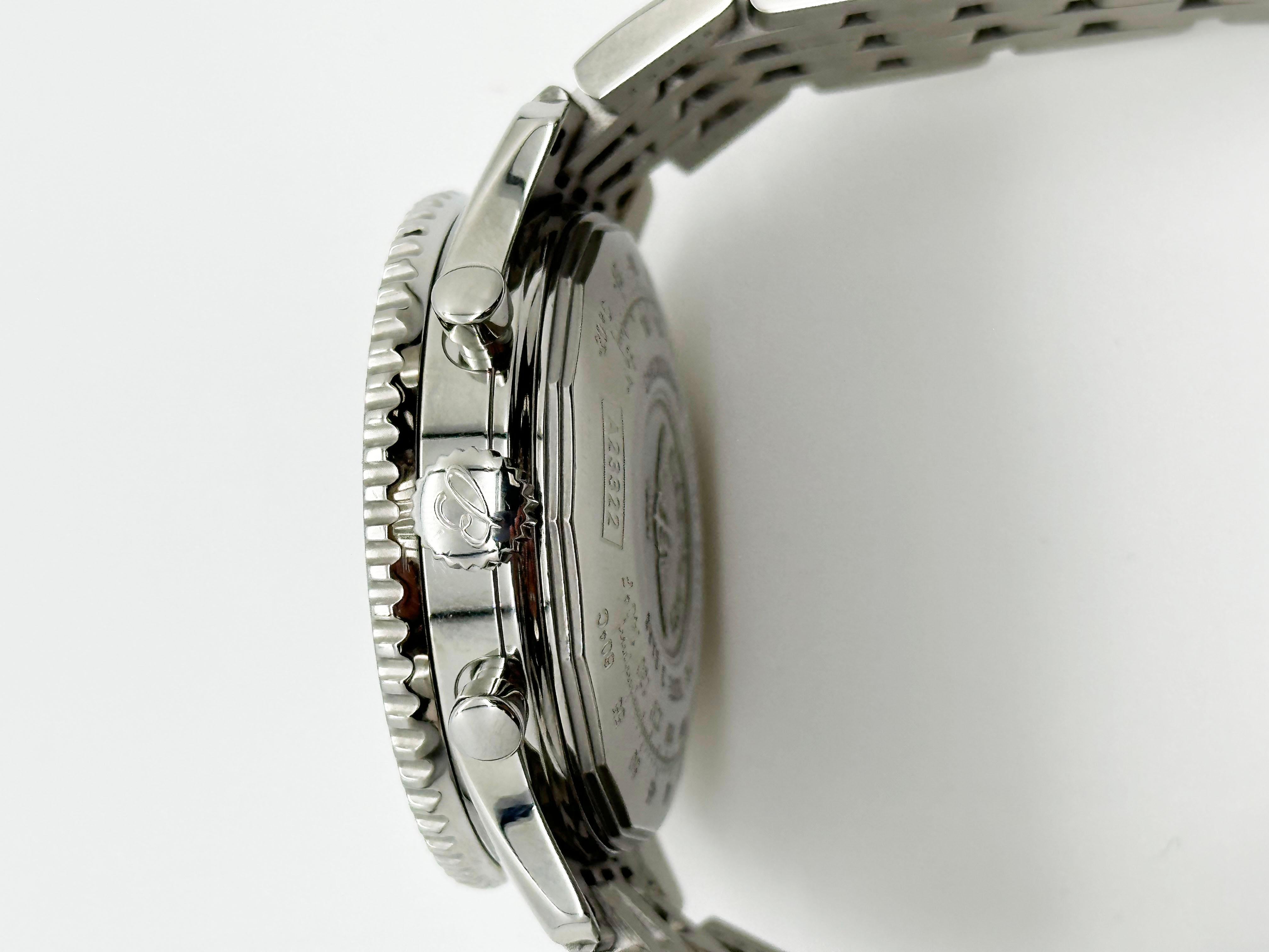Breitling Navitimer A23322 42mm Cadran noir Acier inoxydable 3