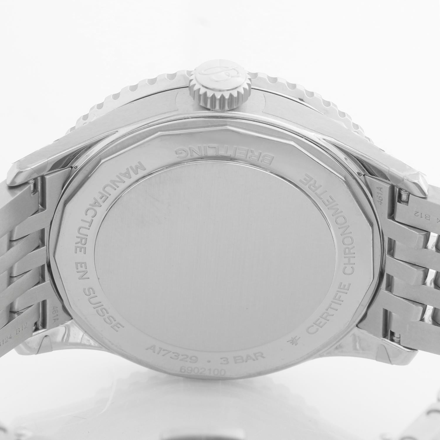 Breitling Navitimer Automatic 41 Men's Stainless Steel Watch A17329 For Sale 3