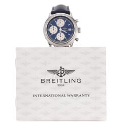 Breitling Navitimer Aviastar Chronograph Automatic Watch Stainless Steel