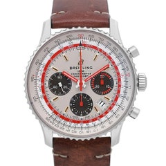 Montre Breitling Navitimer B01 TWA Edition Steel Silver Dial AB01219A1G1X1