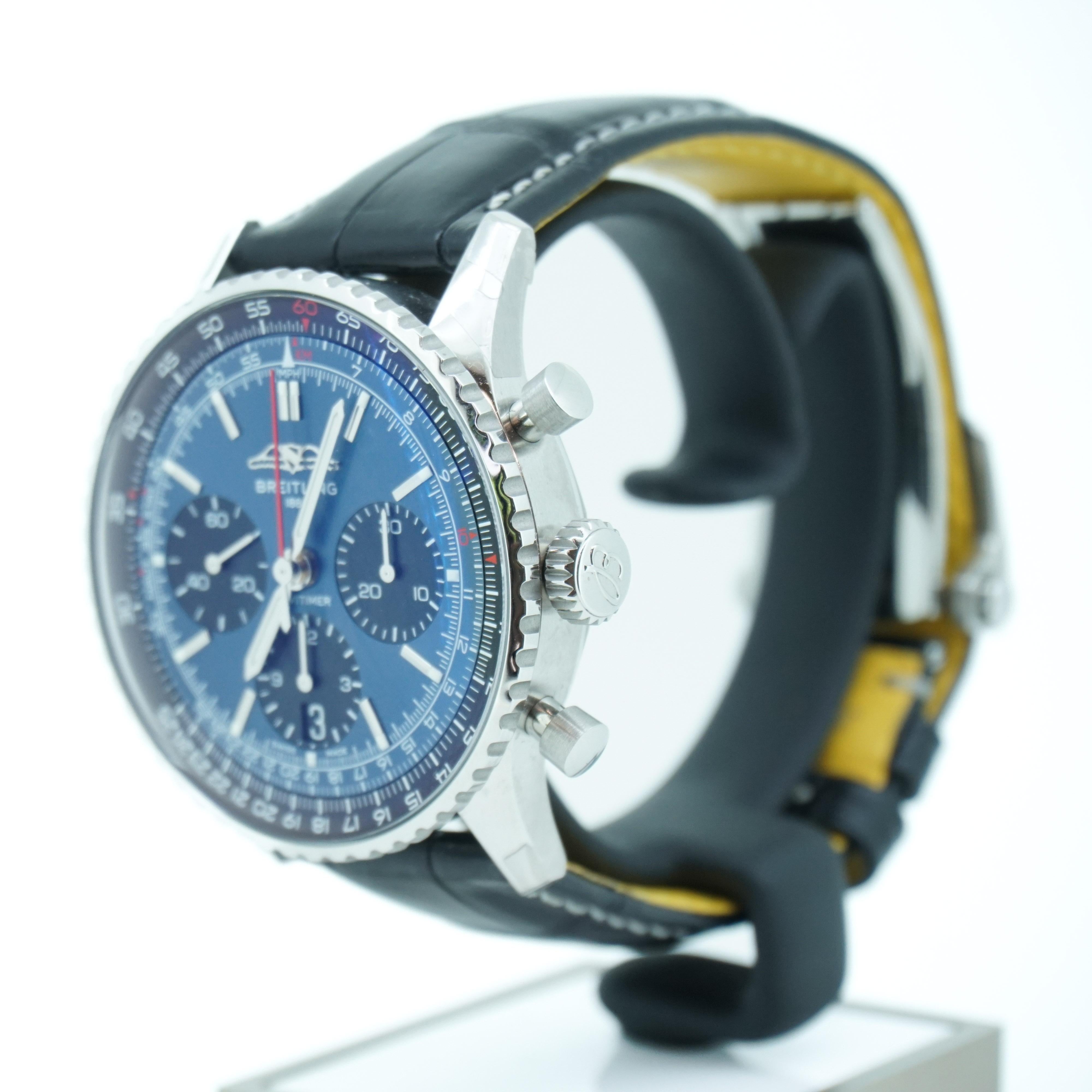Breitling Navitimer B01 Chronographe Excellent état à Oyster Bay, NY