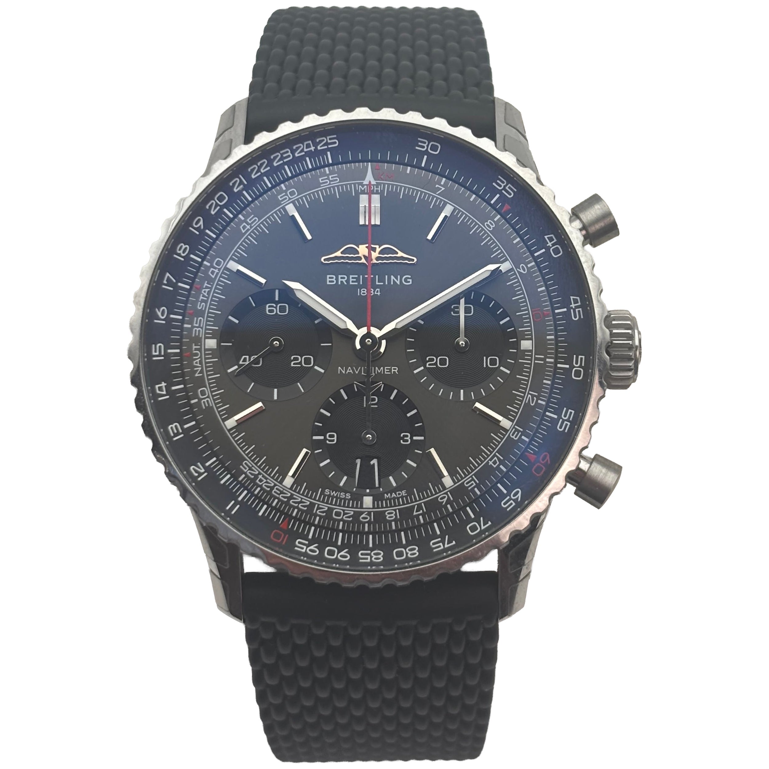 Breitling Navitimer B01 Chronograph 43mm Stainless Steel Pilot Watch collectors