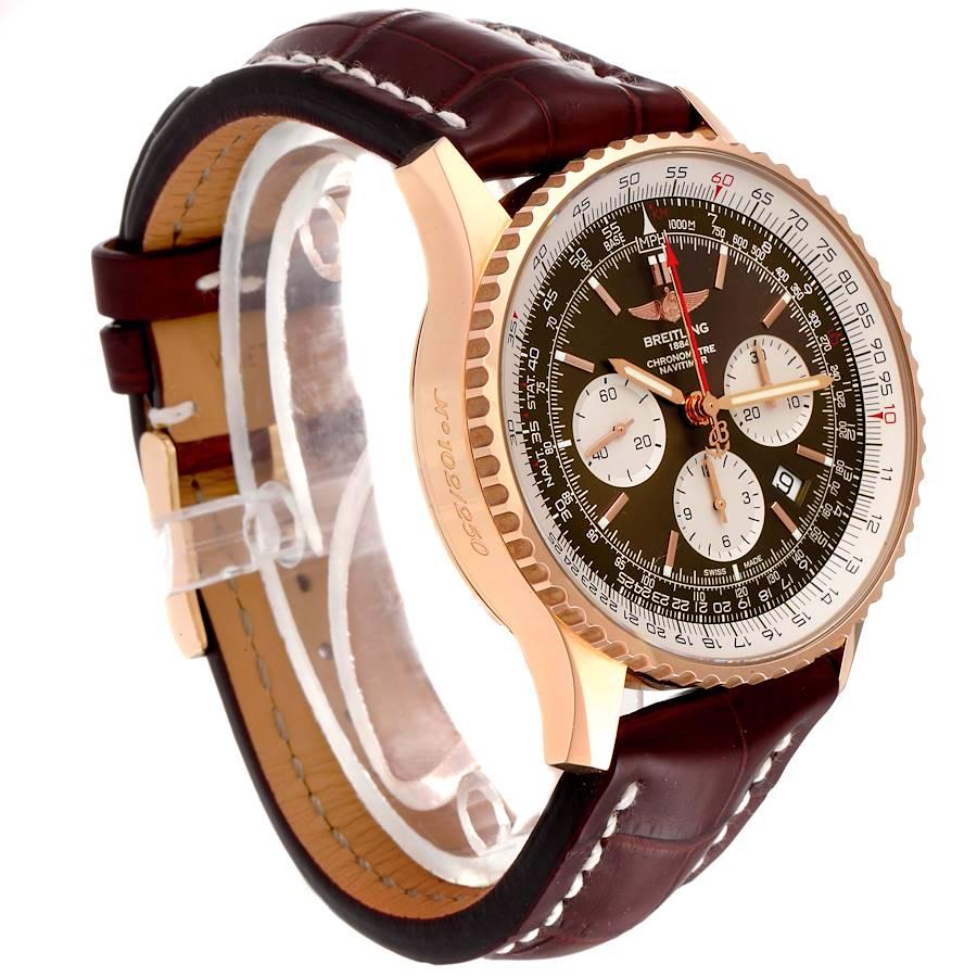 breitling navitimer rose gold