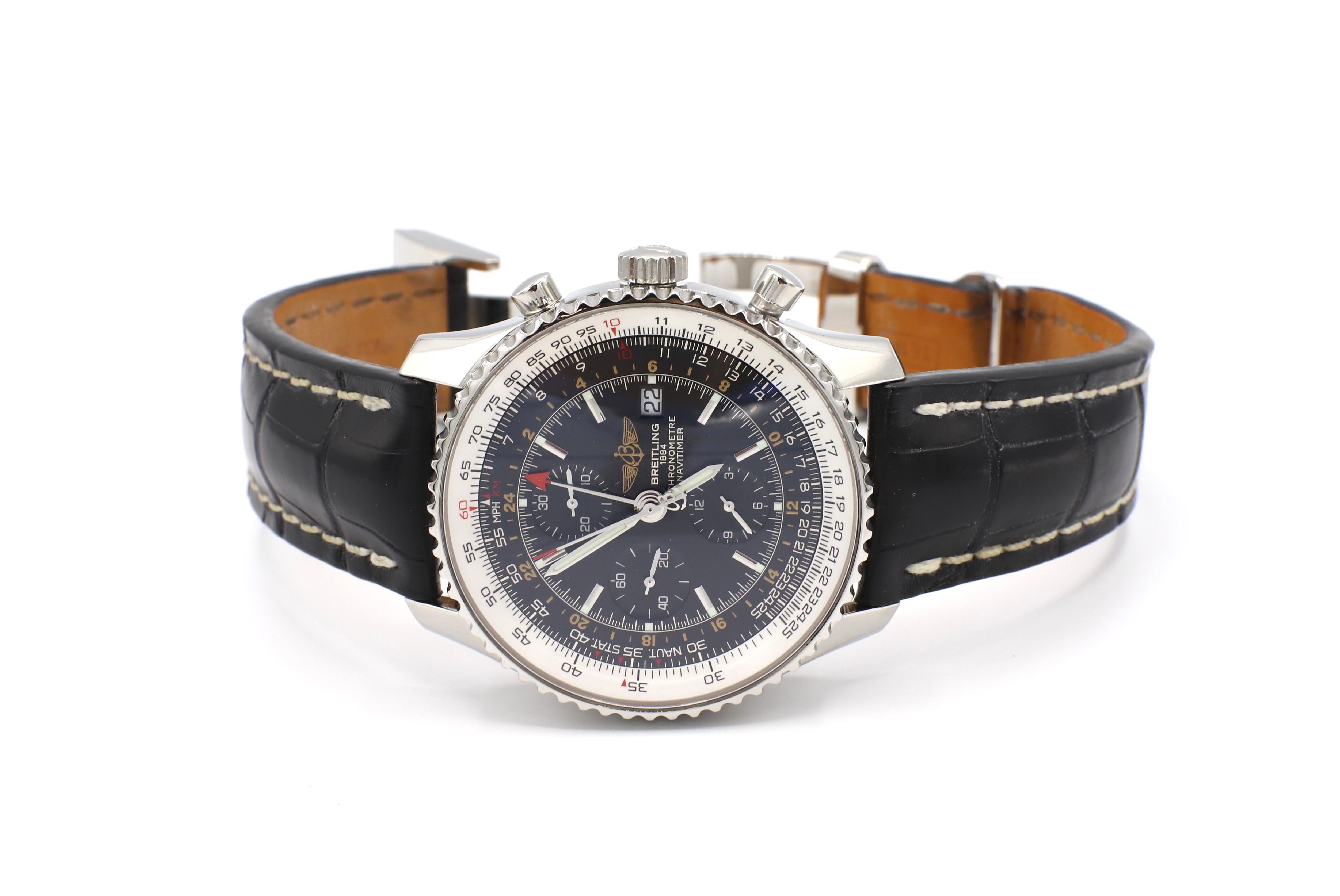 breitling a24322 leather strap