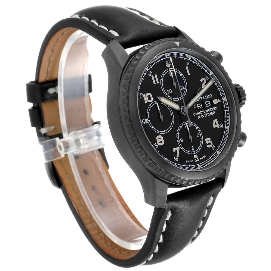 breitling navitimer black steel