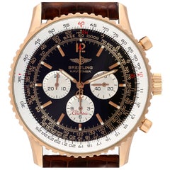 Breitling Navitimer Classic LE Rose Gold Herrenuhr H30330 Box Papiere