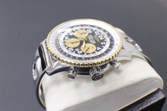 Breitling Navitimer Cosmonaute D22322 Limited Edition 18 Karat Gold and Steel