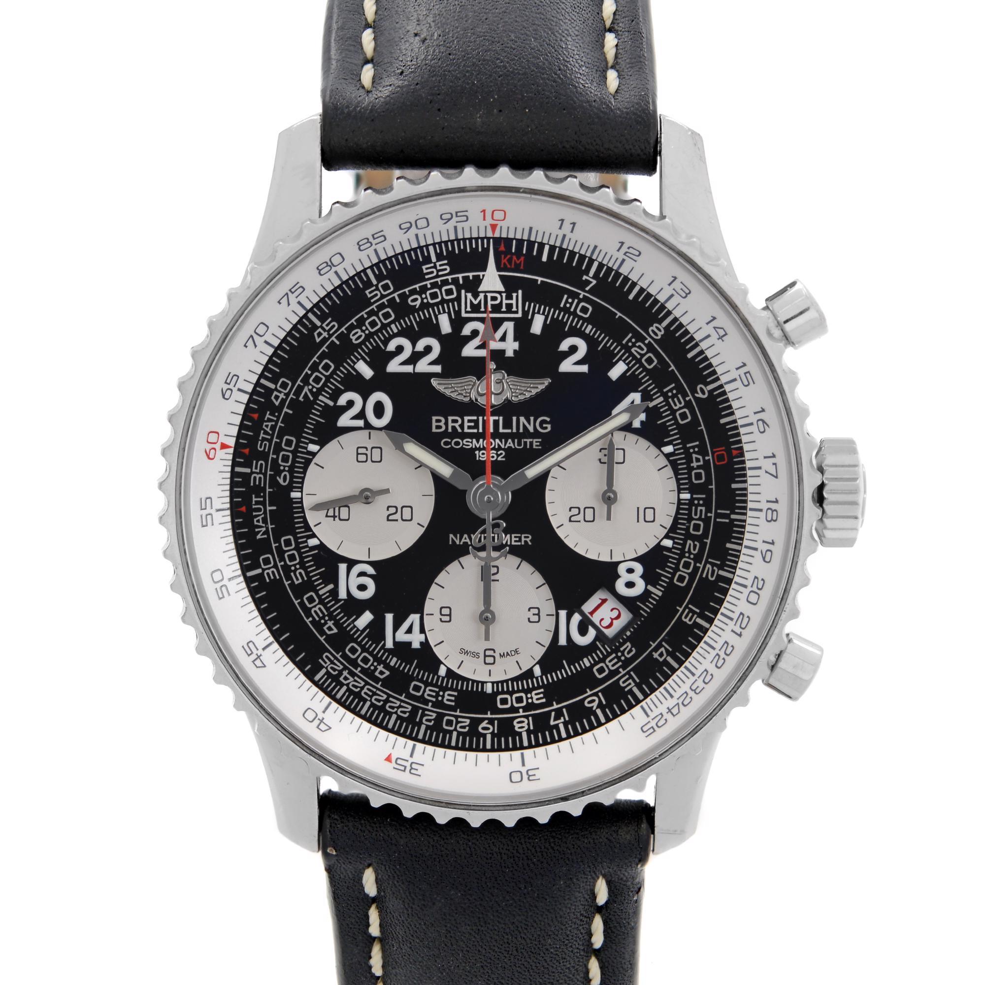 Pre-owned Breitling Limited Edition Navitimer Cosmonaute 