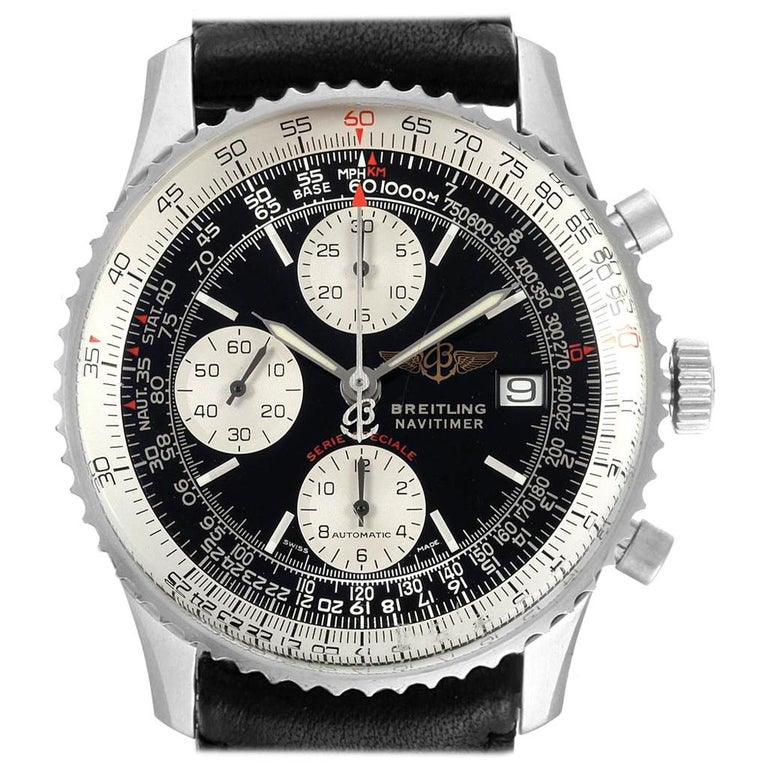 Breitling Navitimer Fighter Chronograph Men's Watch A13330 Box Papers ...
