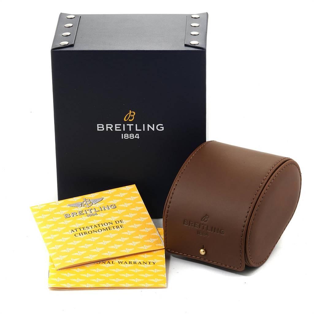 Breitling Navitimer Fighter Yellow Gold LE Men's Watch H13330 Box Papers 3