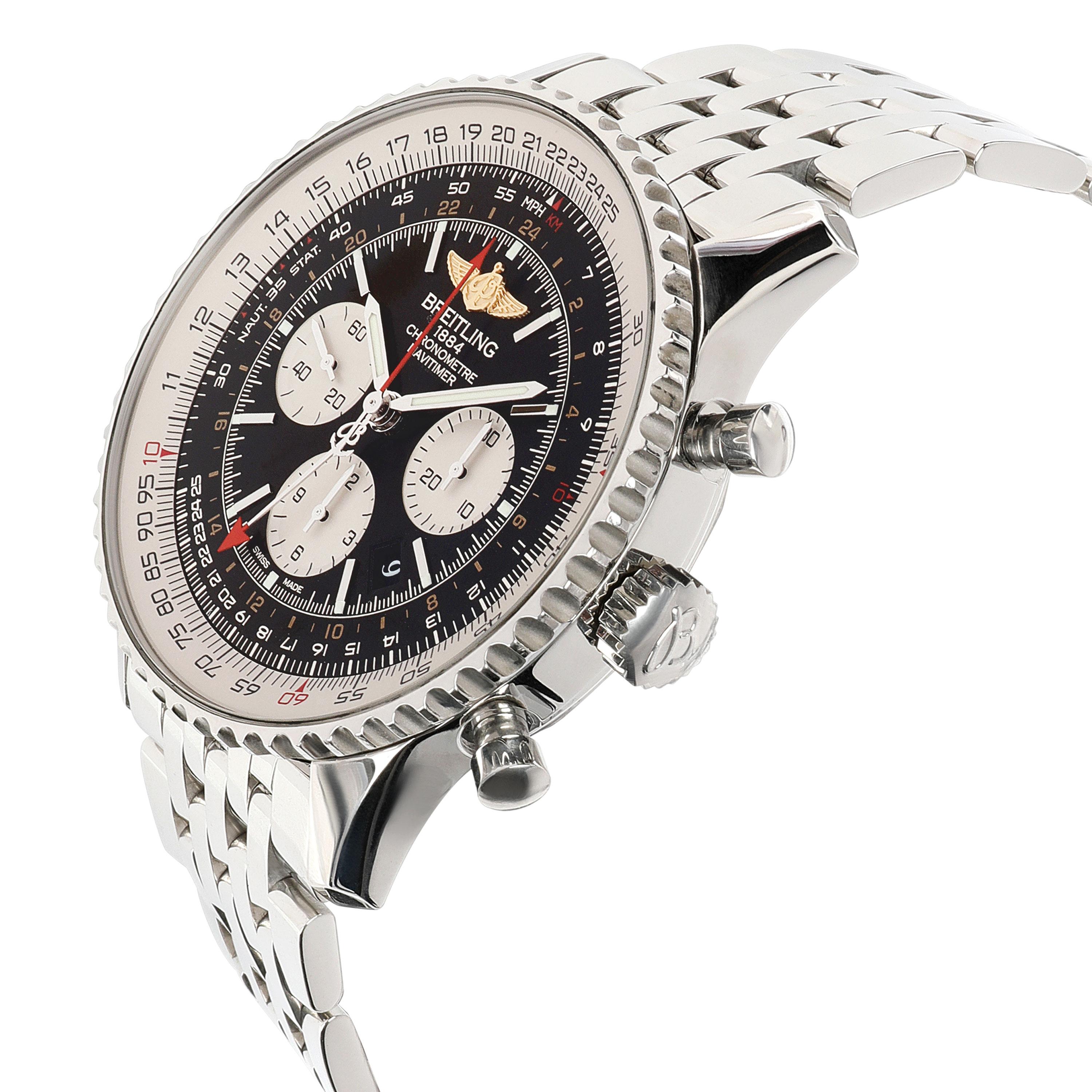 Breitling Navitimer GMT AB044121/BD24 Men's Watch in Stainless Steel 1