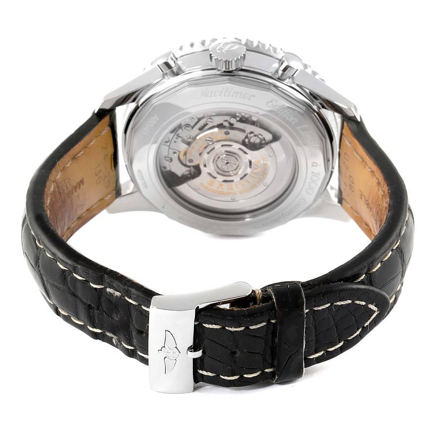 Breitling Navitimer GMT Stratos Graue Uhr in limitierter Auflage AB0441 mit Boxpapieren im Angebot 1