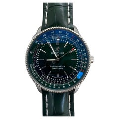 Breitling Navitimer Grün Herrenuhr 41mm - A17326361L1P2