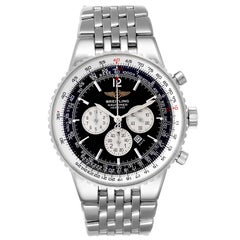 Breitling Navitimer Heritage Schwarzes Zifferblatt Automatik Herrenuhr A35340