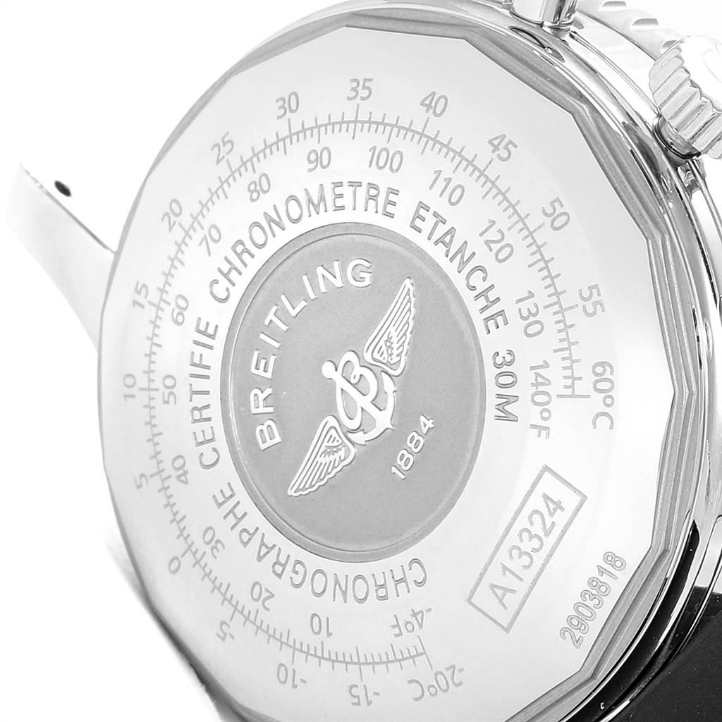 Breitling Navitimer Heritage Blue Dial Men's Watch A13324 Box Papers For Sale 1