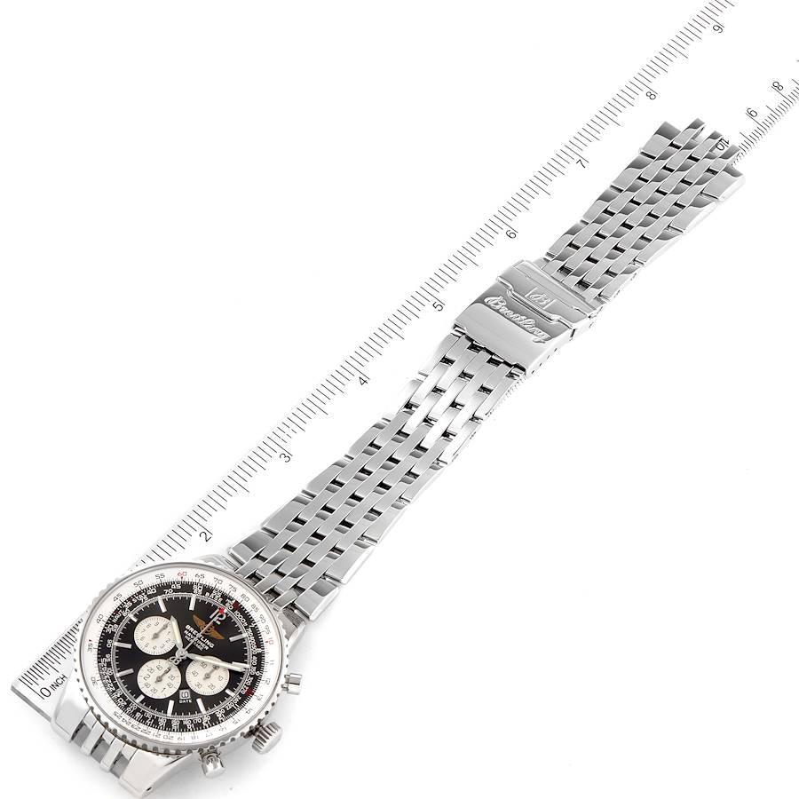 Breitling Navitimer Heritage Rhodium Dial Automatic Mens Watch A35340 1