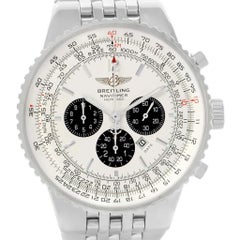Breitling Navitimer Heritage Silber Zifferblatt Automatik Herrenuhr A35340