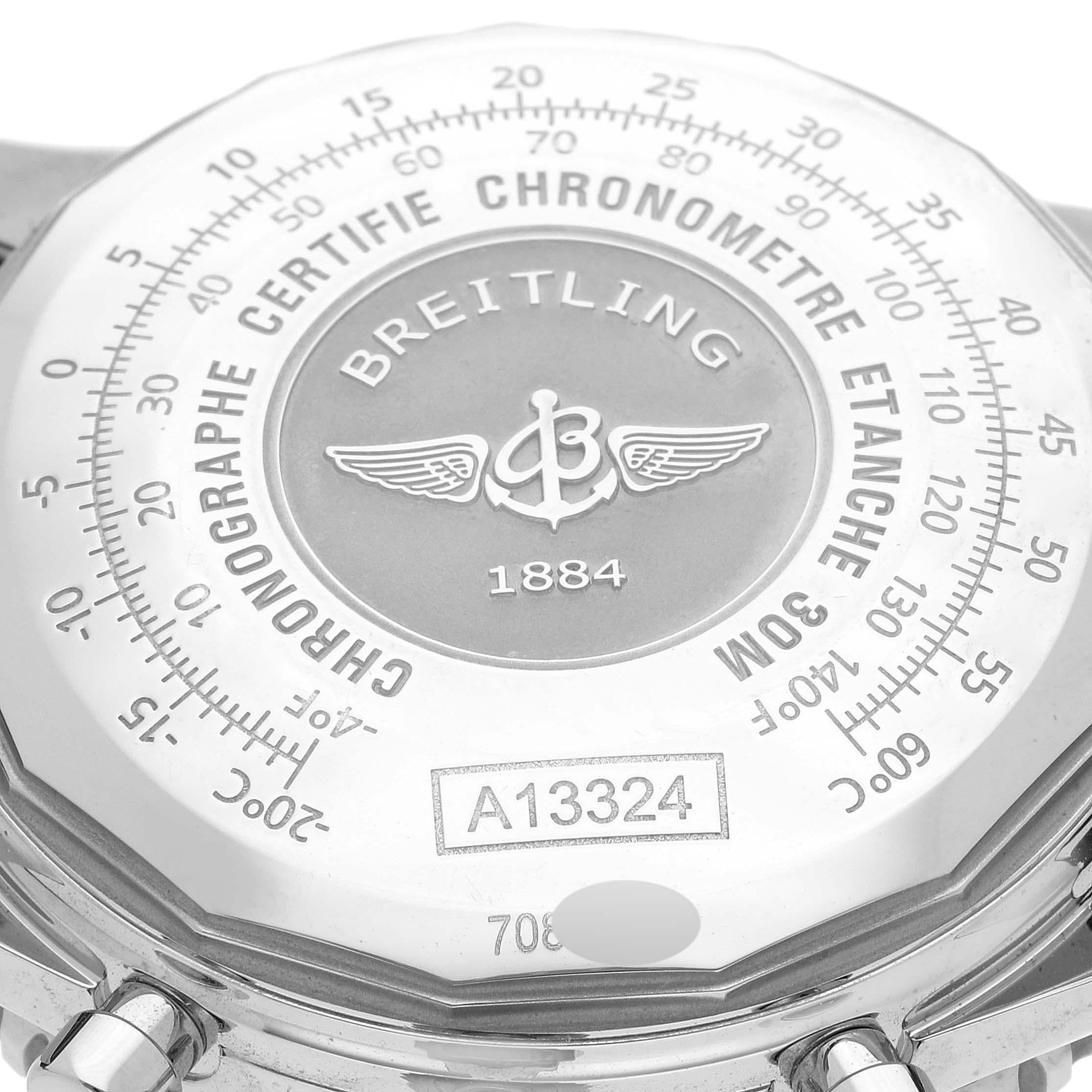 Breitling Navitimer Heritage Silver Dial Steel Mens Watch A13324 Unworn 2