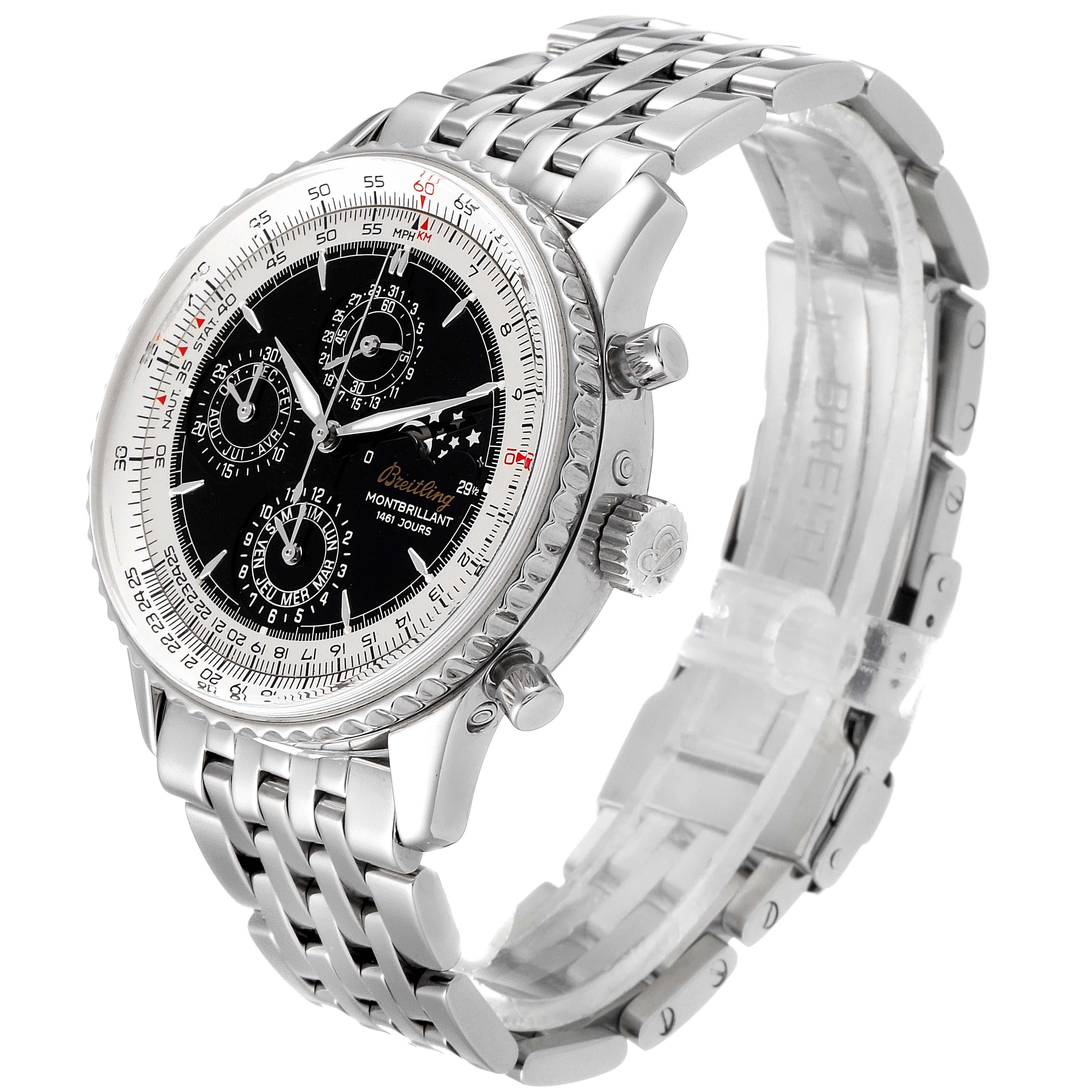 Breitling Navitimer Montbrillant 1461 Jours Moonphase Herrenuhr A19030 im Angebot 2