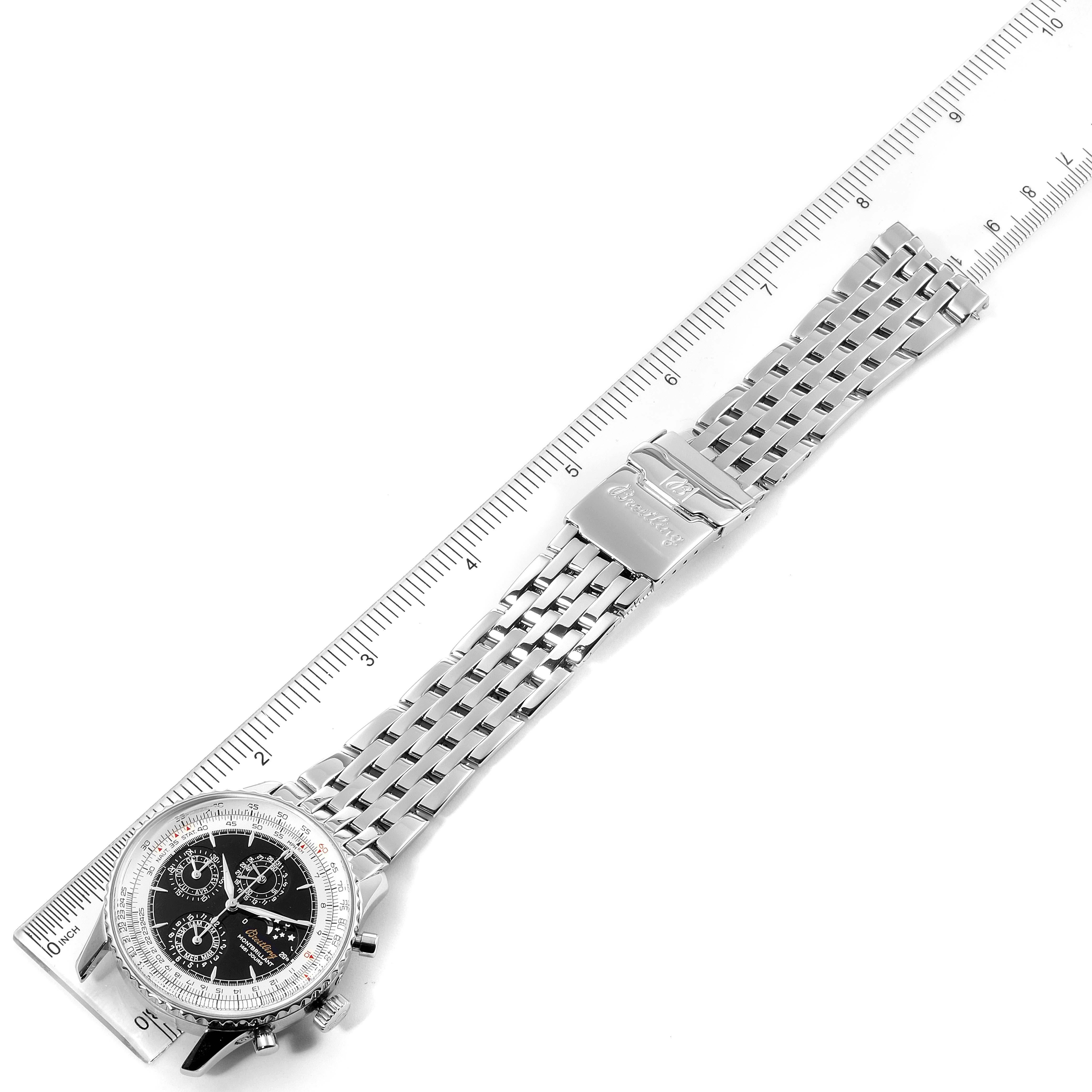 Breitling Navitimer Montbrillant 1461 Jours Moonphase Herrenuhr A19030 im Angebot 6