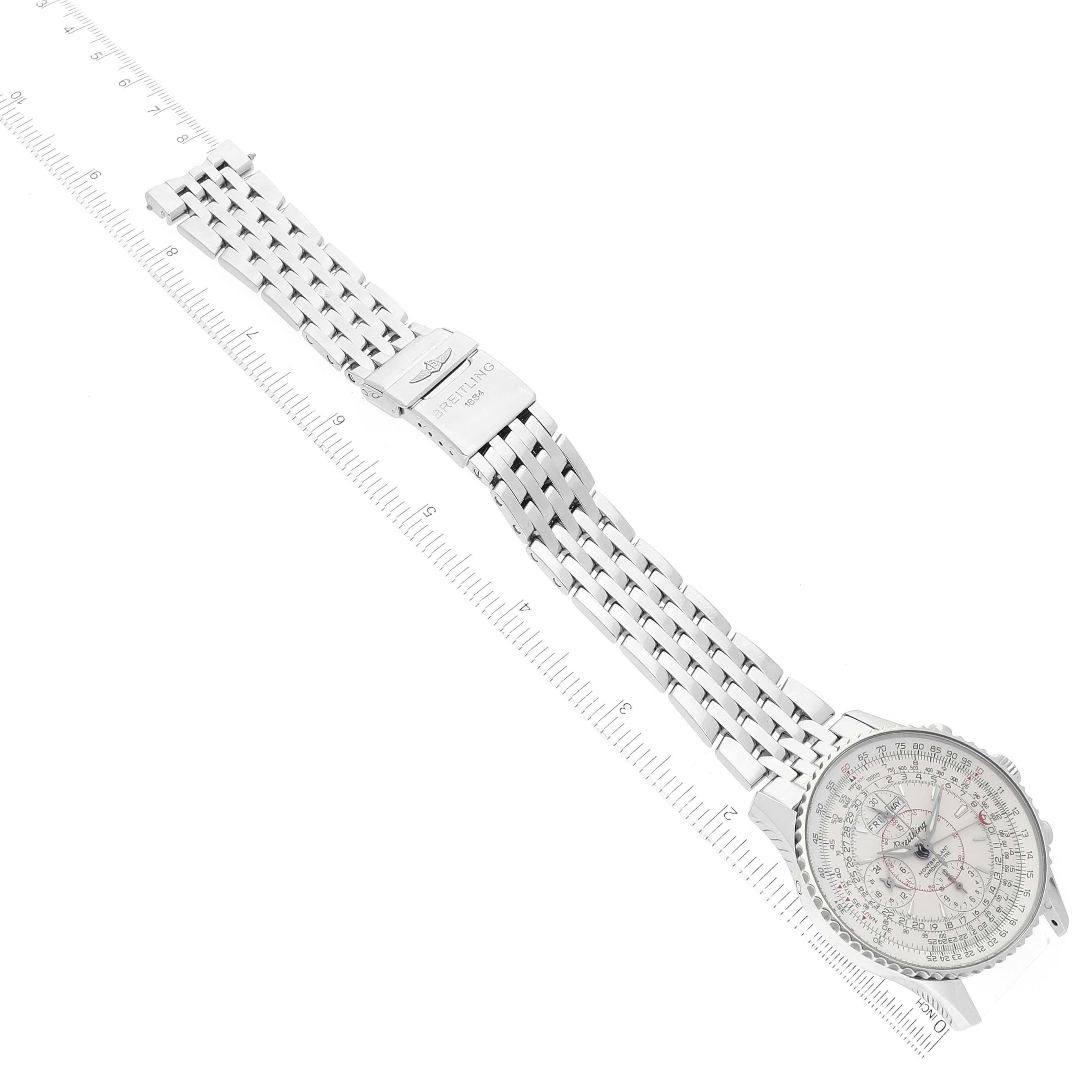 Breitling Navitimer Montbrillant Datora Steel Mens Watch A21330 Box Papers 7