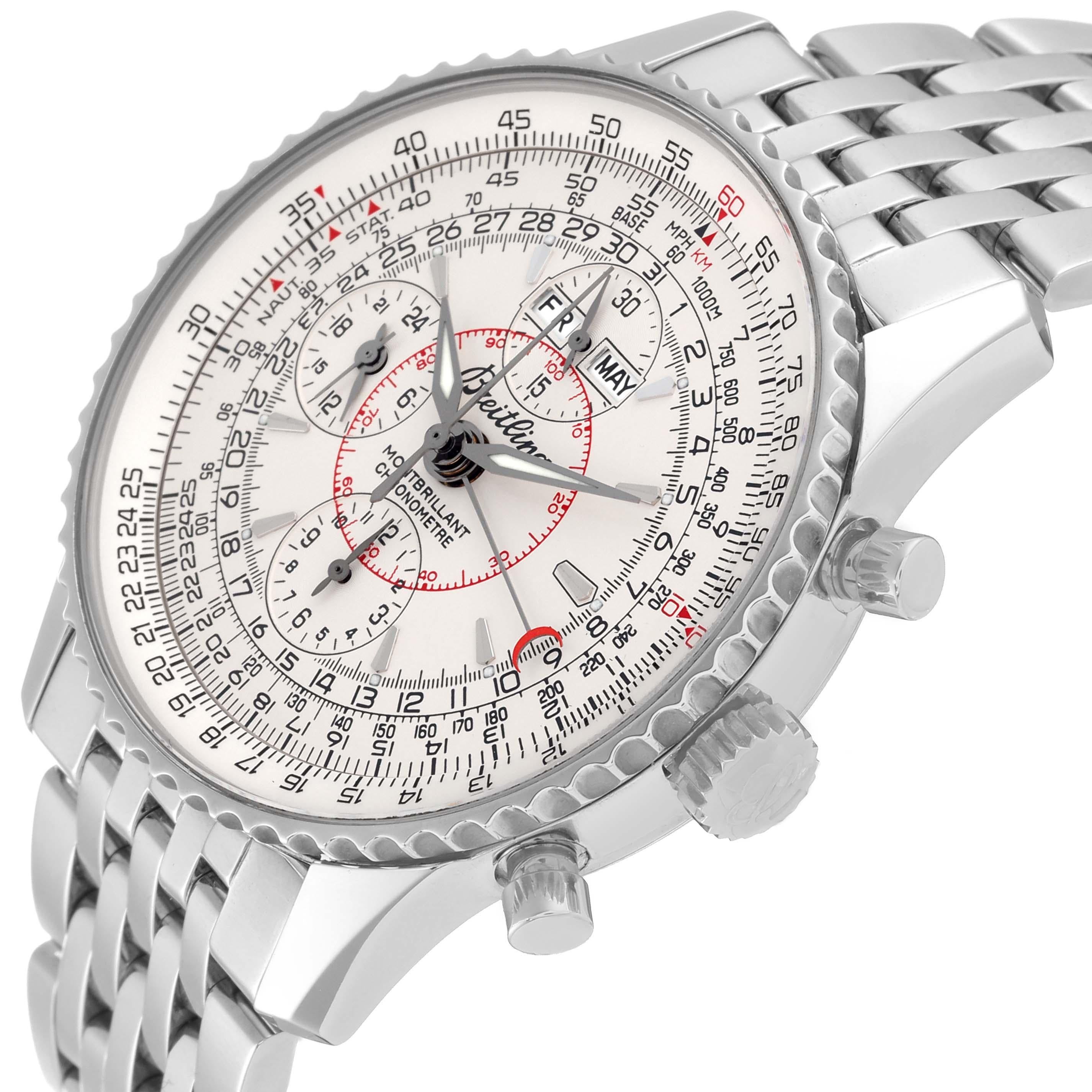 Breitling Navitimer Montbrillant Datora Steel Mens Watch A21330 Box Papers 2