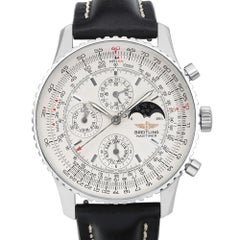 Breitling Navitimer Olympus 43mm Steel Silver Dial Men Watch A19340