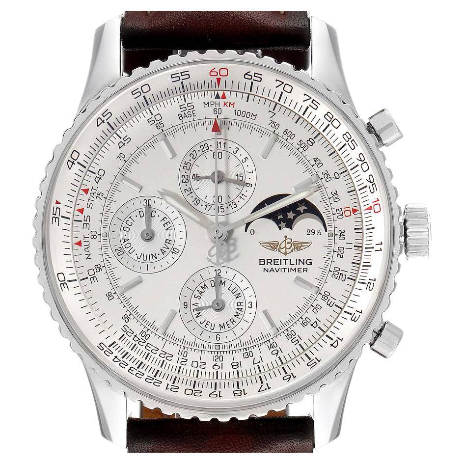 Breitling Navitimer Montbrillant Olympus Moonphase Mens Watch A19340