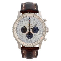 Breitling Navitimer ref A41322, Edizione Speciale Quadrante A. Silver 41,5 mm, scatola, 2002.