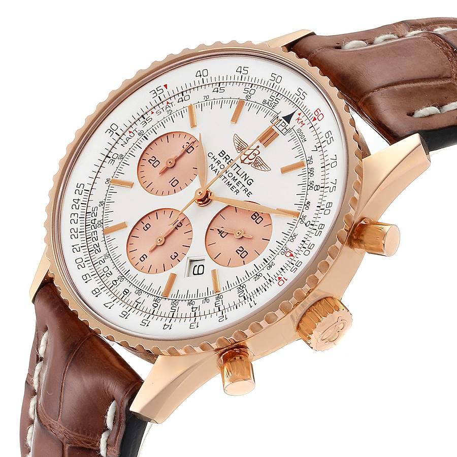 breitling montbrillant rose gold