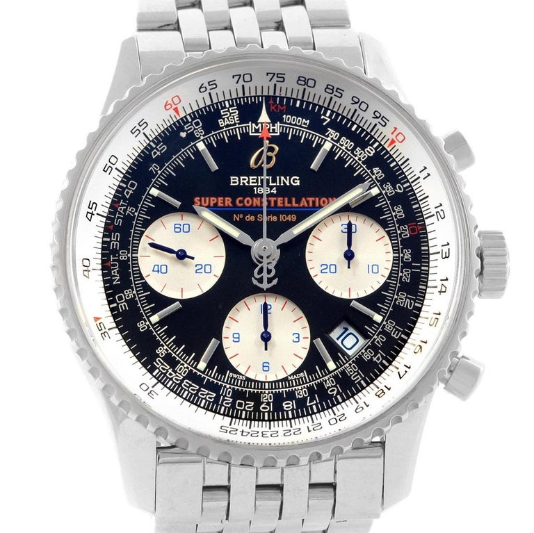 Stilvolle Uhr Breitling Herren Ebenbild