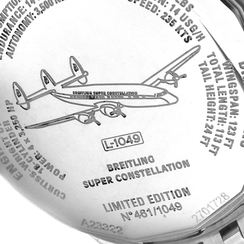 Breitling Navitimer Super Constellation, limitierte Auflage der Uhr A23322 im Angebot 1