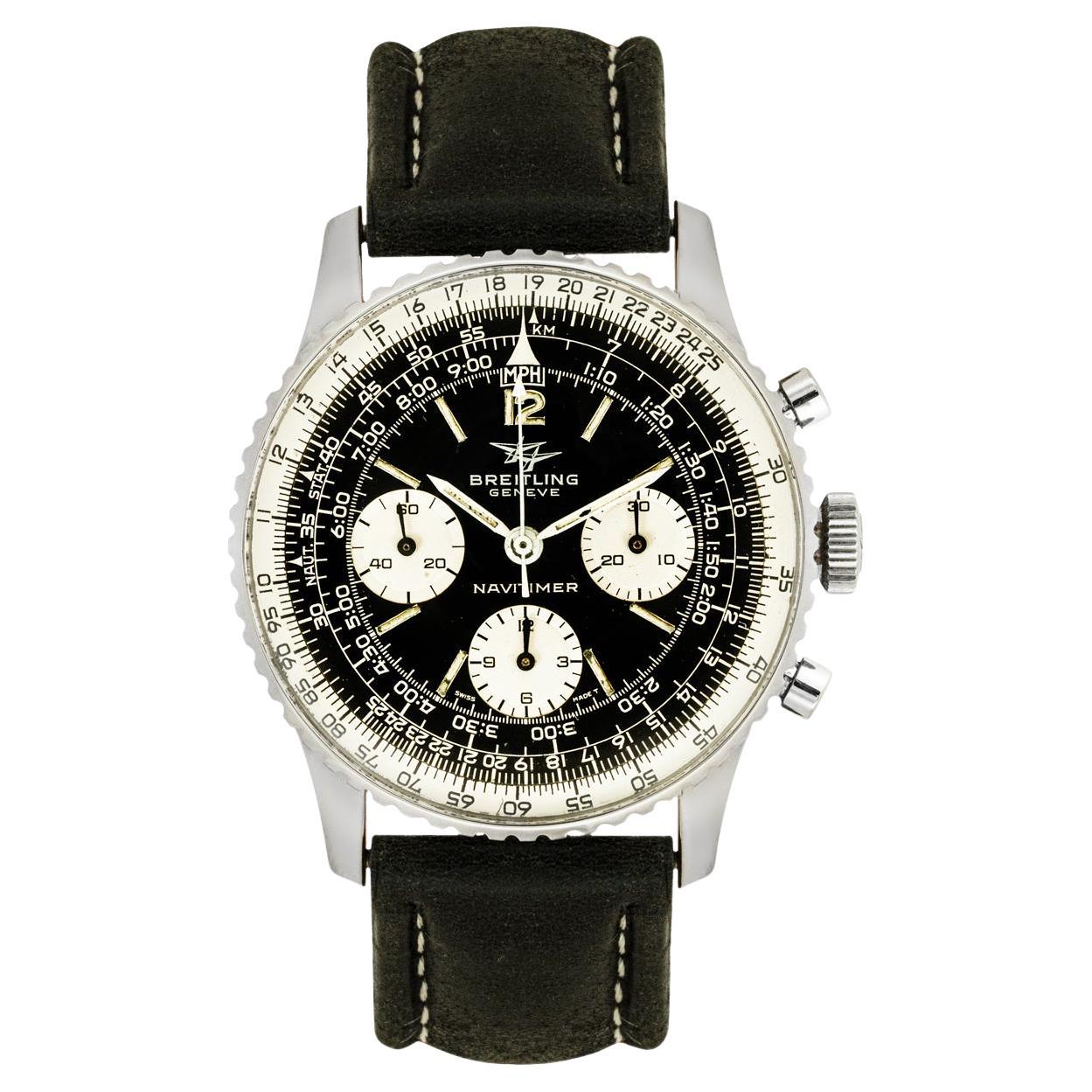 Breitling Navitimer Vintage Twin Jet Chronograph Black Dial 806 im Angebot
