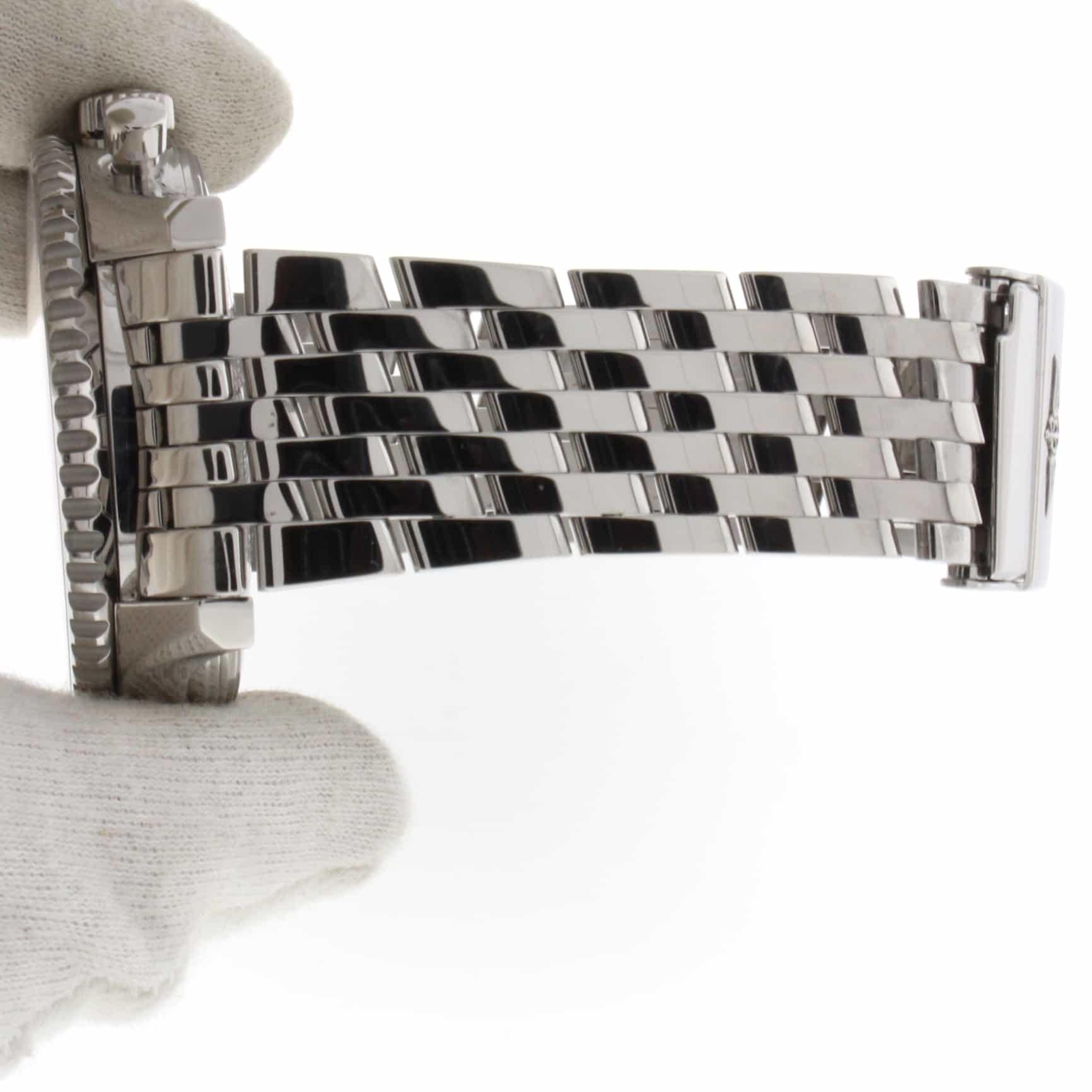 Breitling Navitimer World Chronograph GMT Automatic Stainless Steel Watch For Sale 1