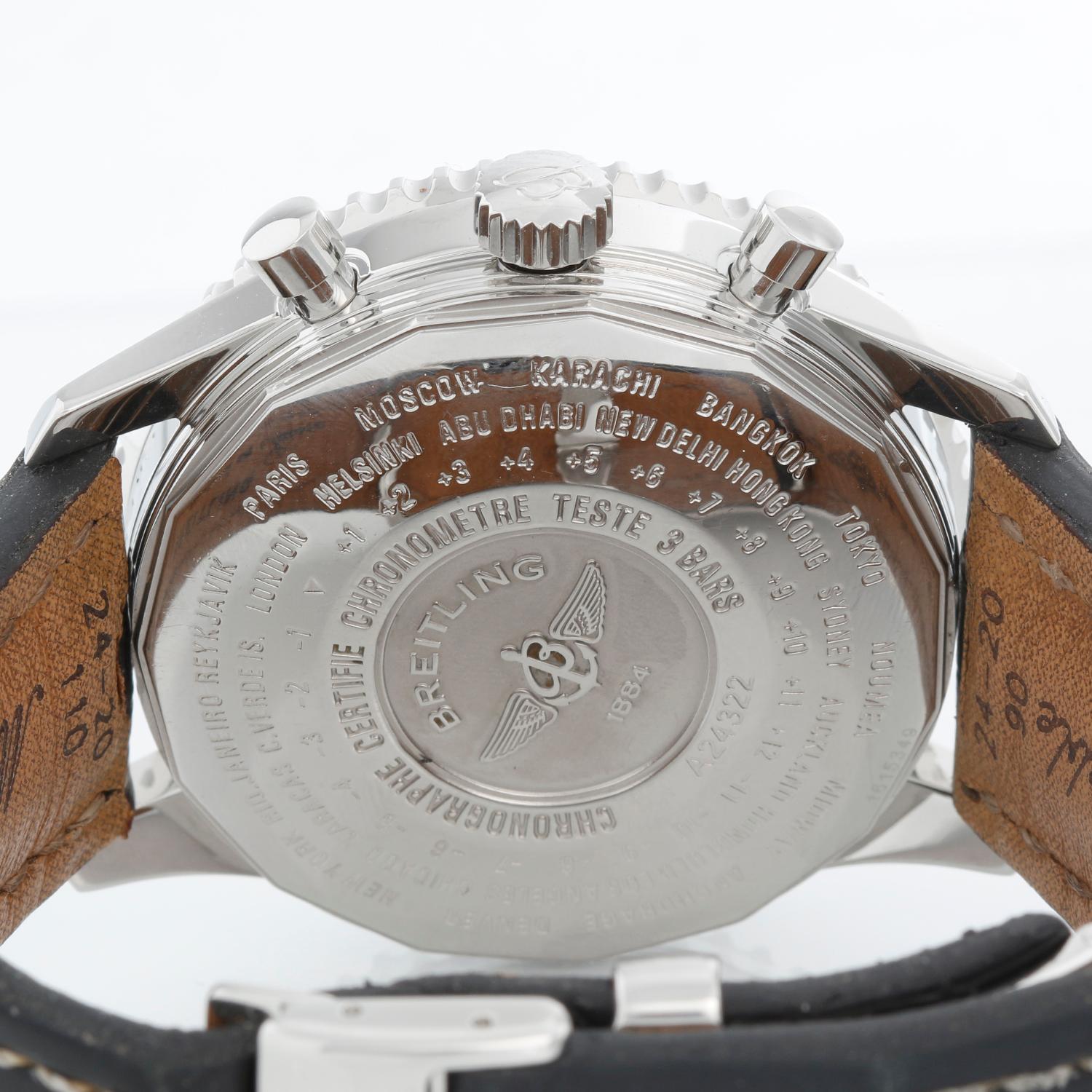 breitling 1884 chronometre a24322 automatic watch
