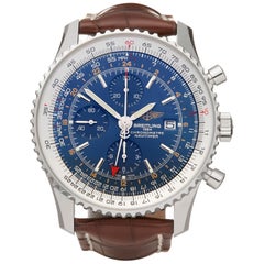 Breitling Navitimer World GMT Stainless Steel A2432212/C651
