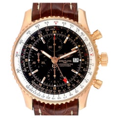 Breitling Navitimer World Rose Gold Limited Edition Herrenuhr R24322