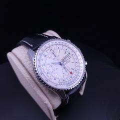 Breitling Navitimer World White Dial