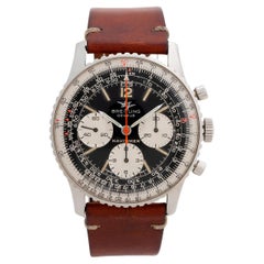 Used Breitling Navitimer Wristwatch Ref 806, 41mm Case, New Strap, Early Example 1967