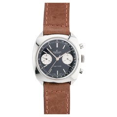 Breitling Panda Dial Forma de cojín Acero inoxidable Retro Cronógrafo Top Time