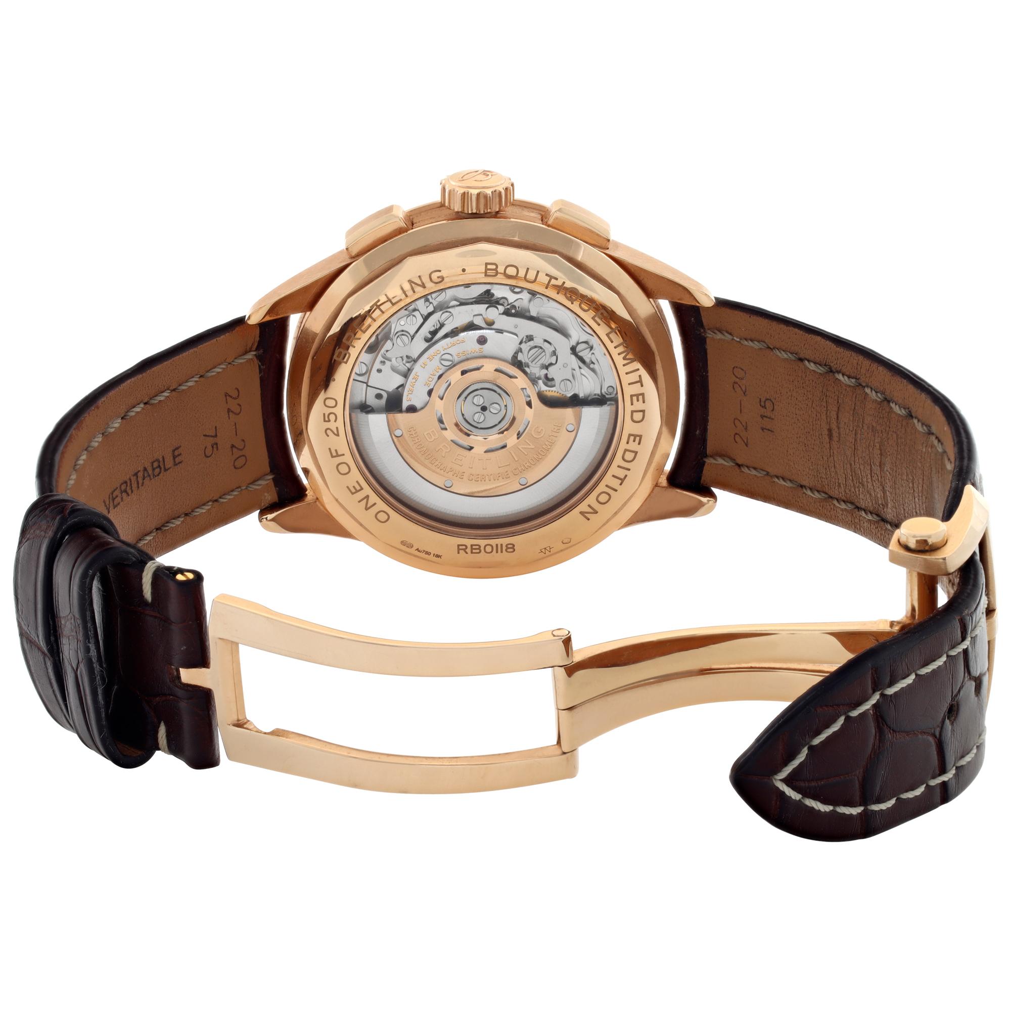 Men's Breitling Premier 42mm RB0118371G1P2 For Sale