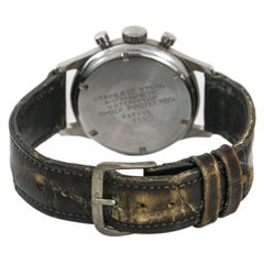 Breitling Premier 790 Men’s Hand Winding Vintage Watch Chronograph SS