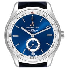 Breitling Premier Automatic 40 Steel Mens Watch A37340 Box Card