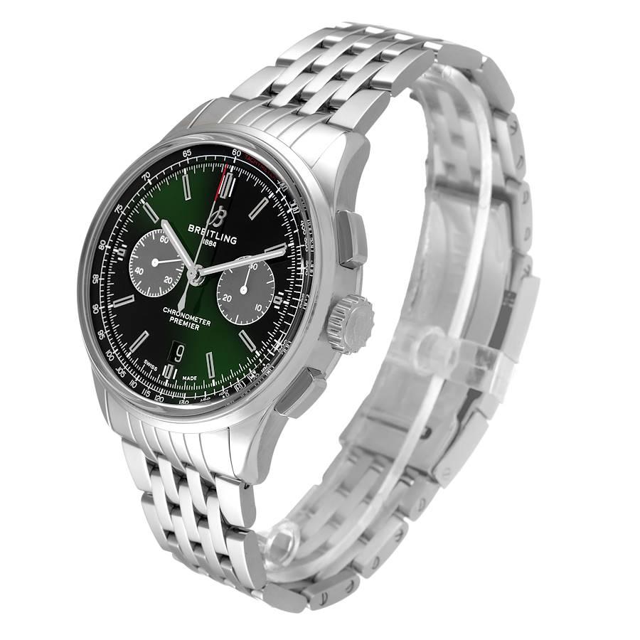 breitling green dial