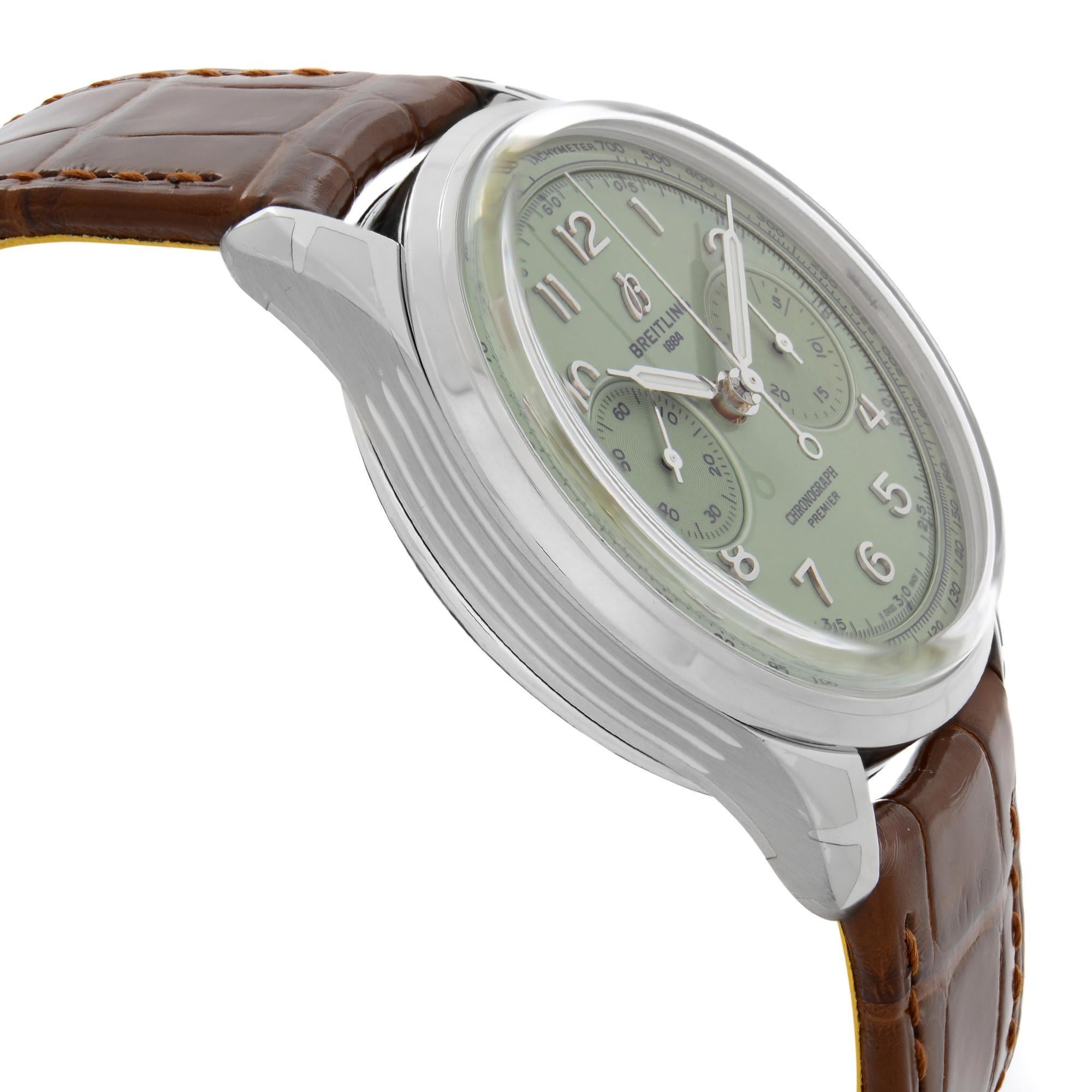 breitling green dial