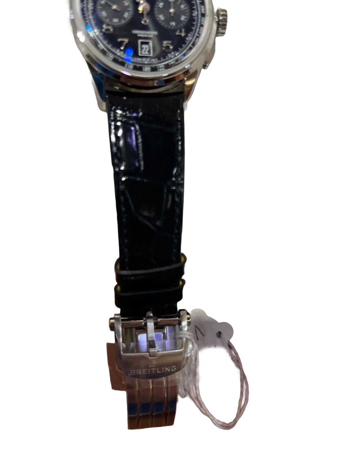 Breitling Premier Schwarz 42mm Uhr für Erwachsene - AB0145221B1P1 im Zustand „Neu“ im Angebot in New York, NY